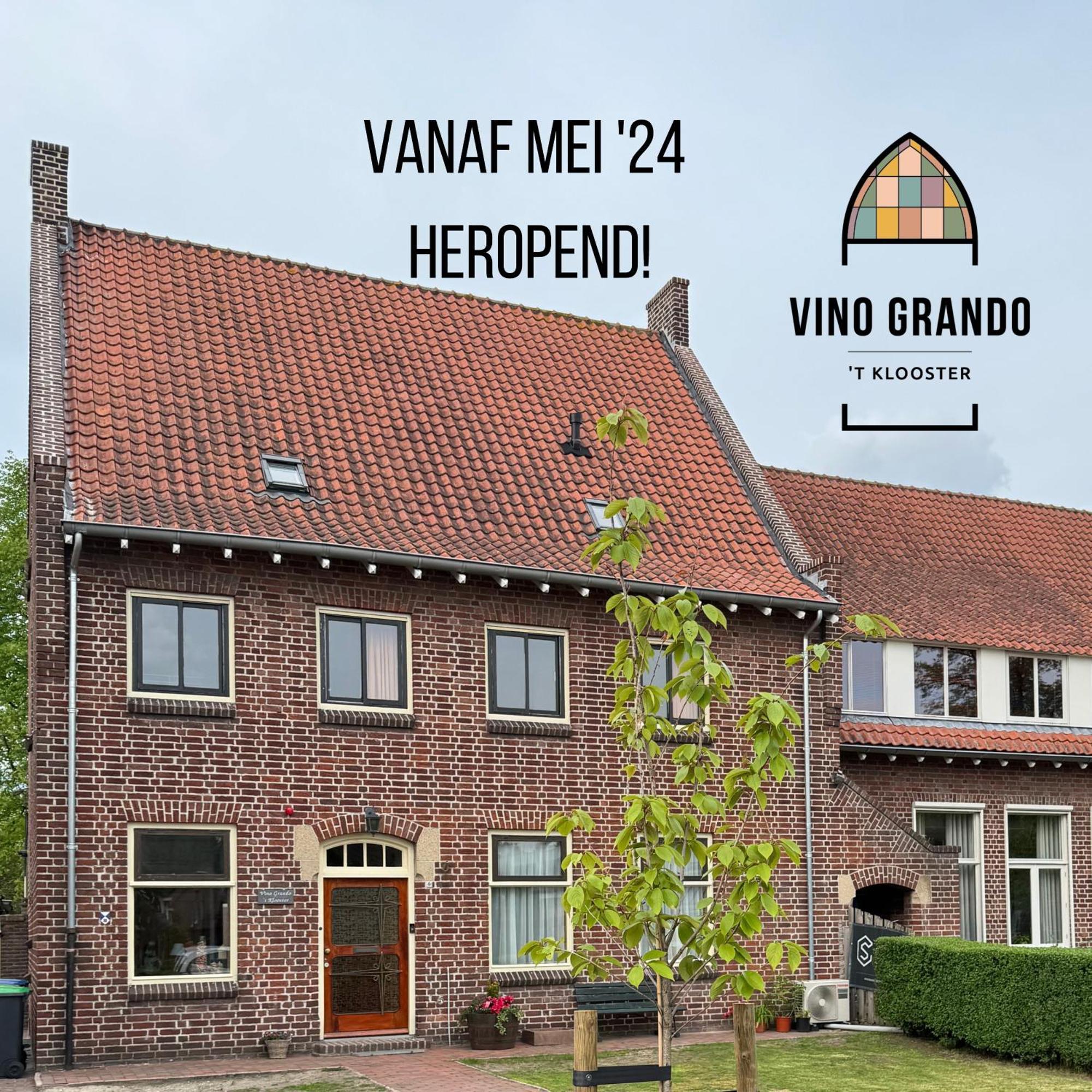 Odiliapeel Vino Grando 'T Klooster Bed & Breakfast エクステリア 写真